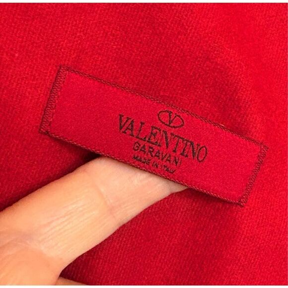 VALENTINO Garavani - Pair of Flannel Drawstring Shoe Bags. 14.5" x 11.5" NEW! - Picture 6 of 11